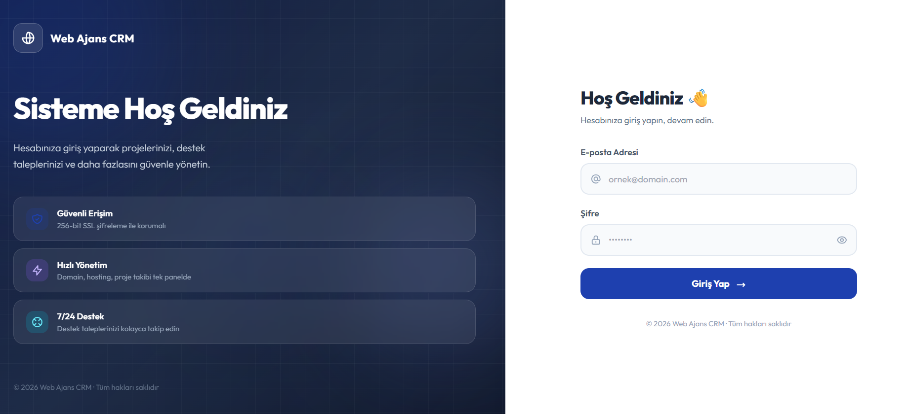 Giriş Ekranı